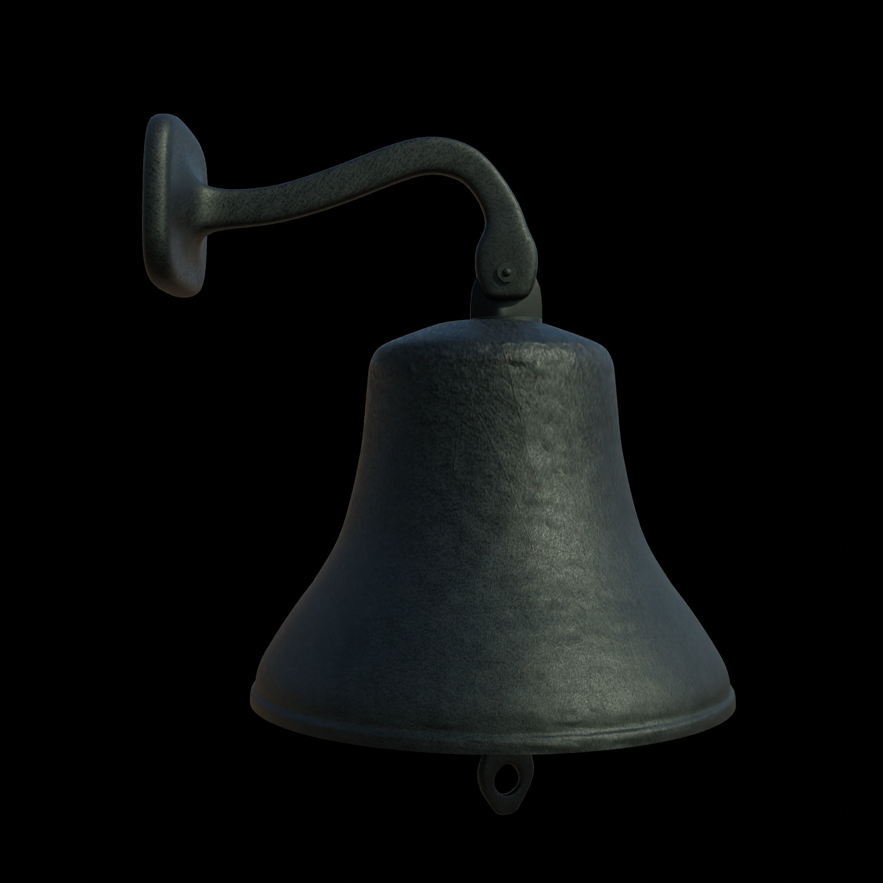 Bar Bell Free low-poly 3D model_3