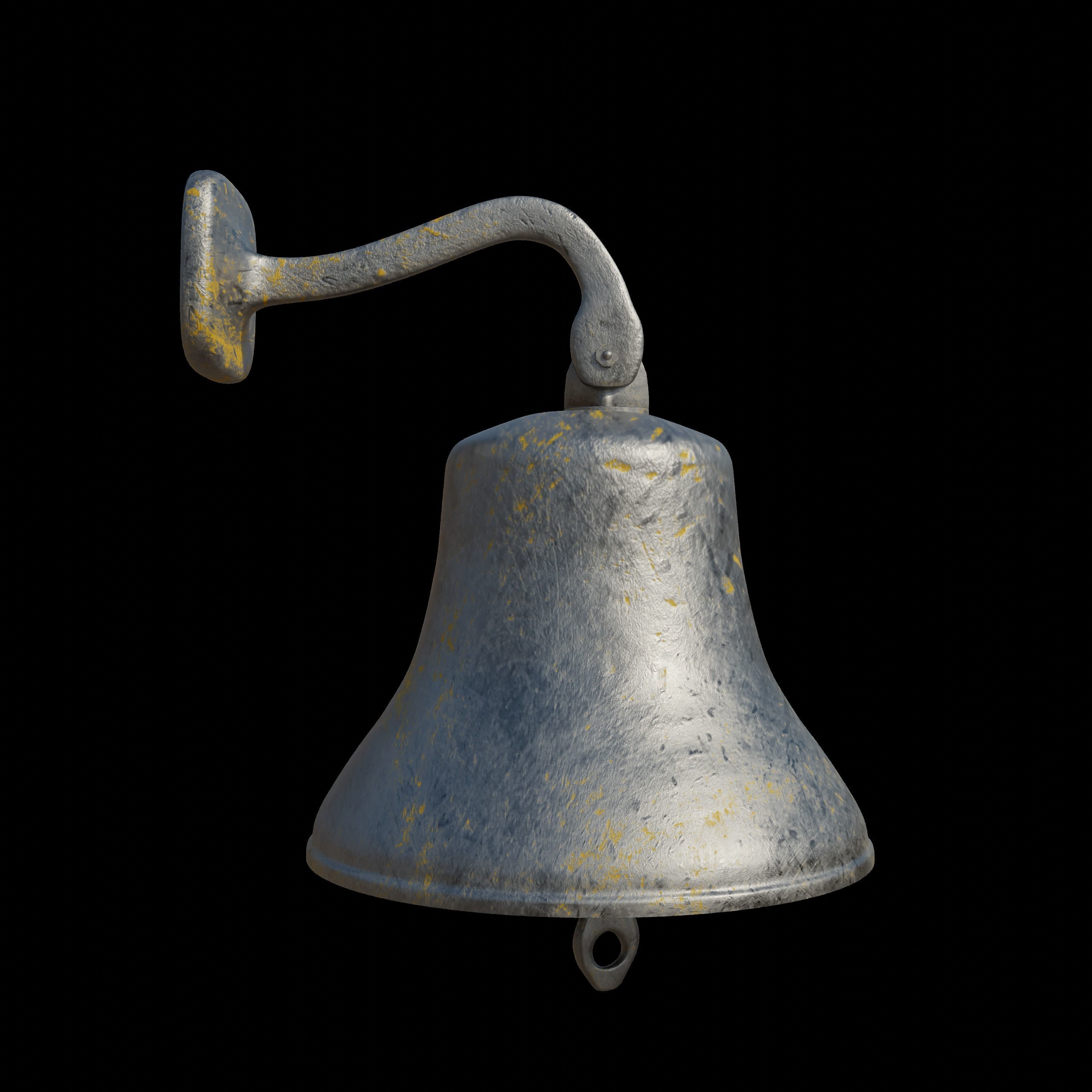 Bar Bell Free low-poly 3D model_2