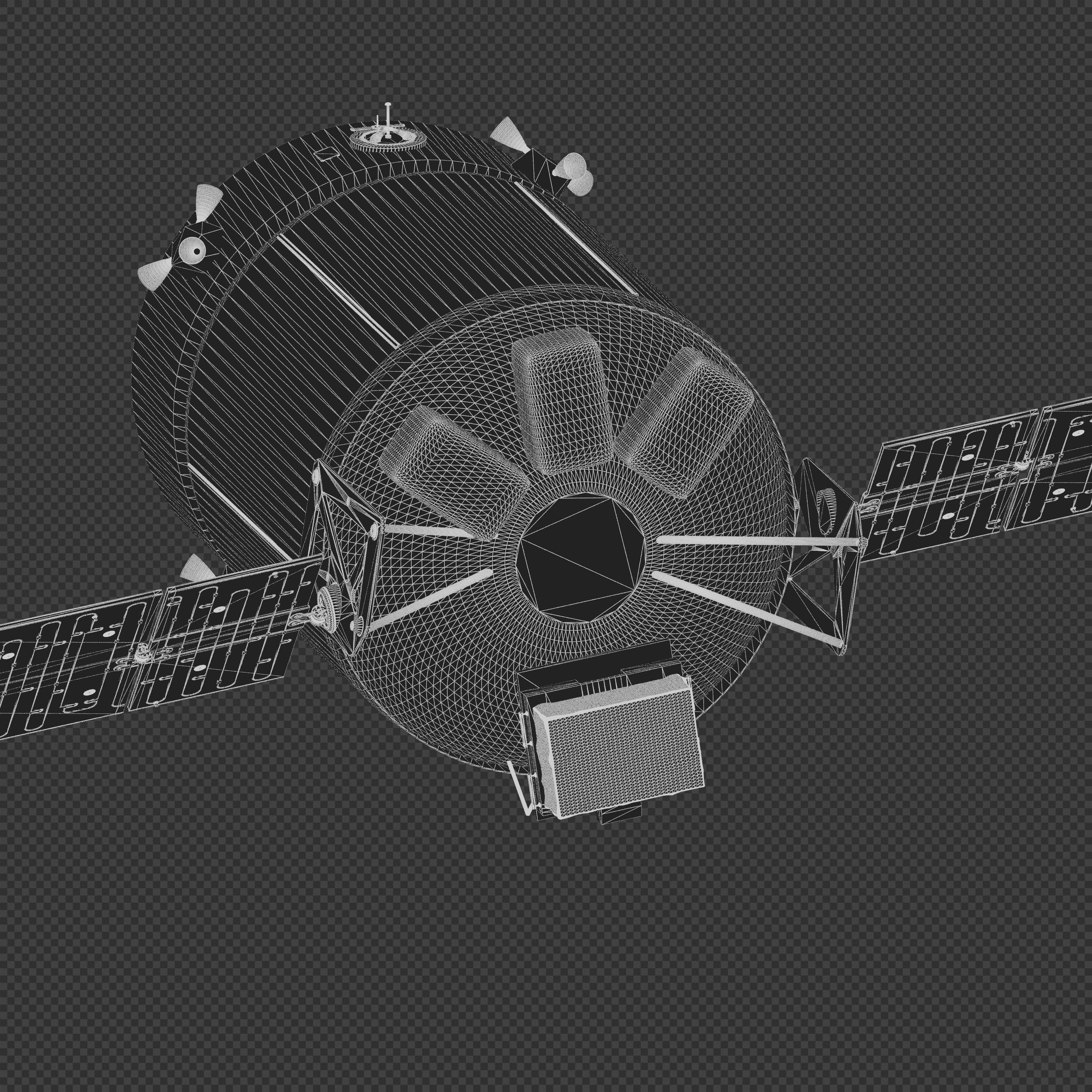 SpaceX Dragon-XL 3D model_13
