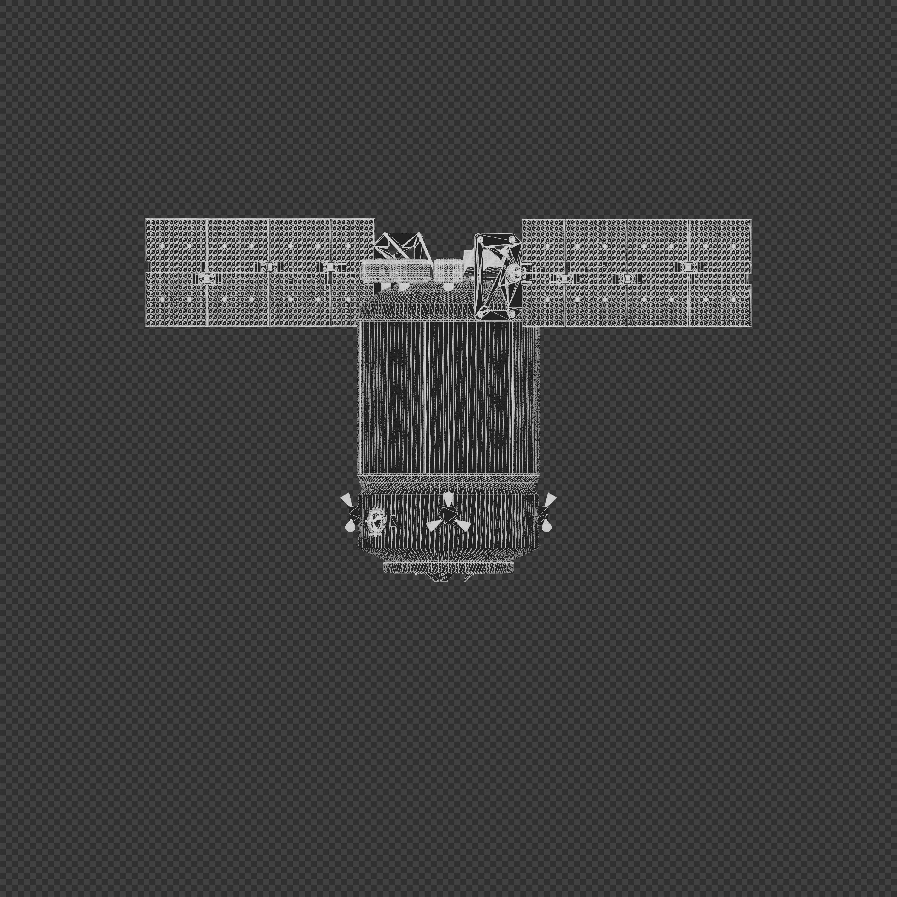 SpaceX Dragon-XL 3D model_10