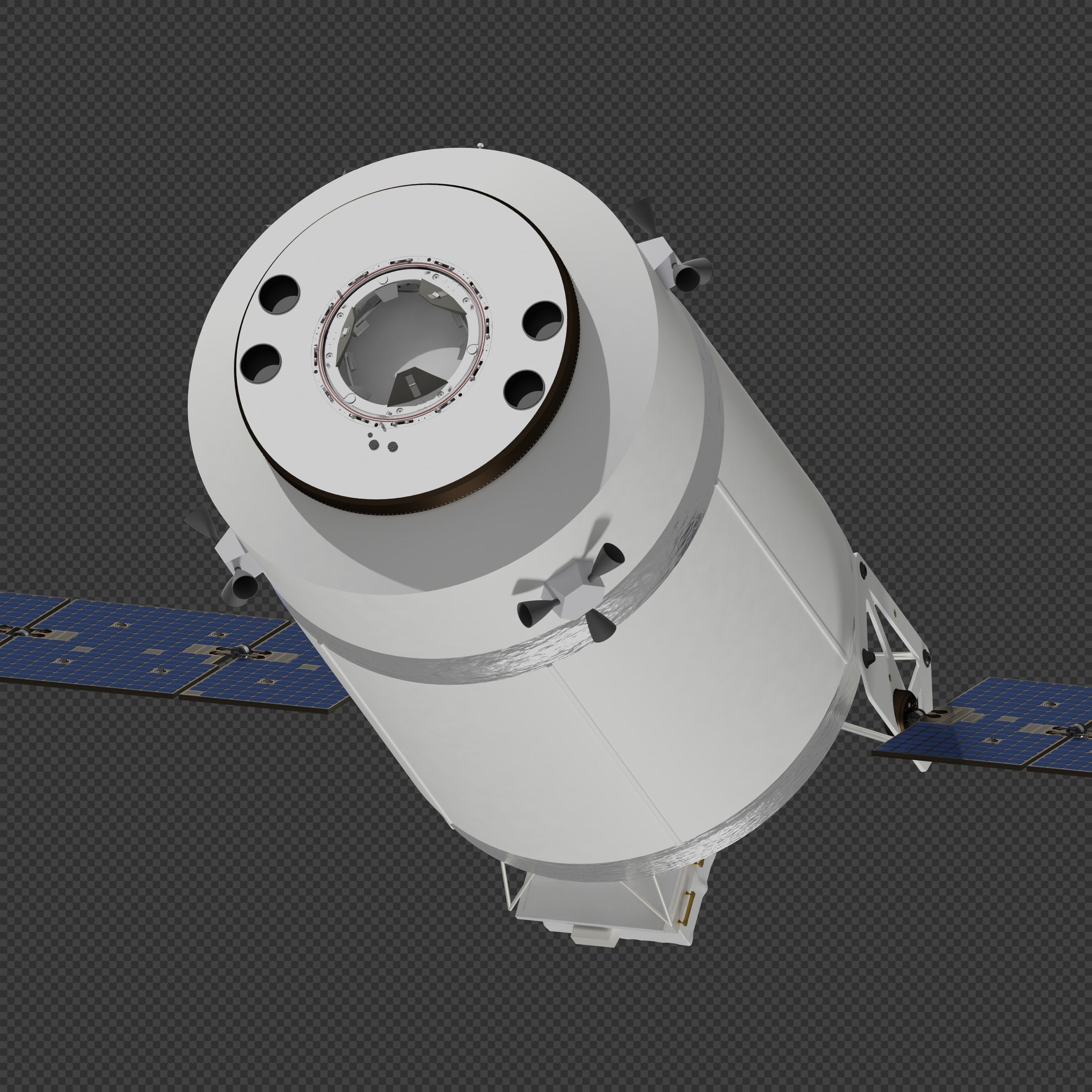 SpaceX Dragon-XL 3D model_5