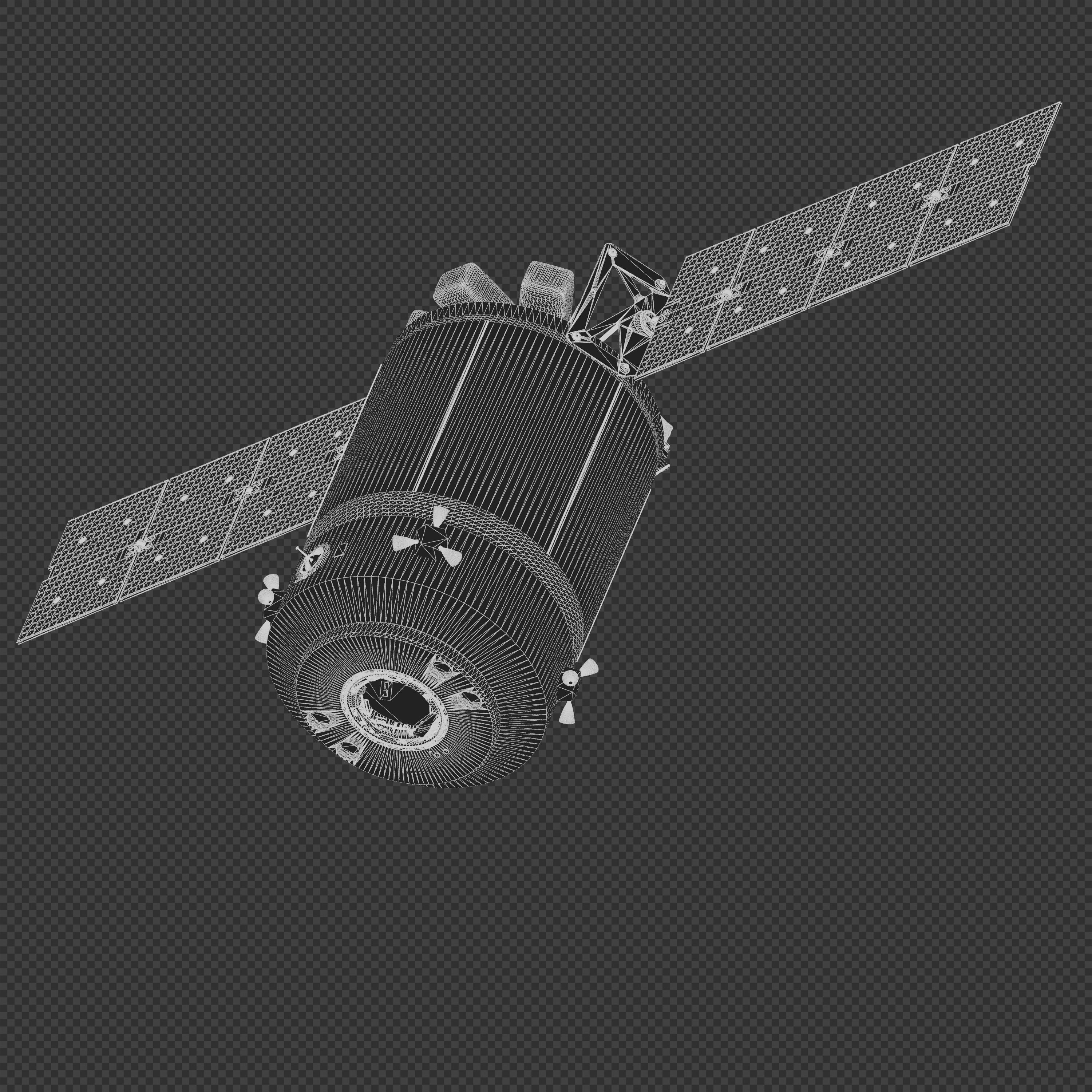 SpaceX Dragon-XL 3D model_9