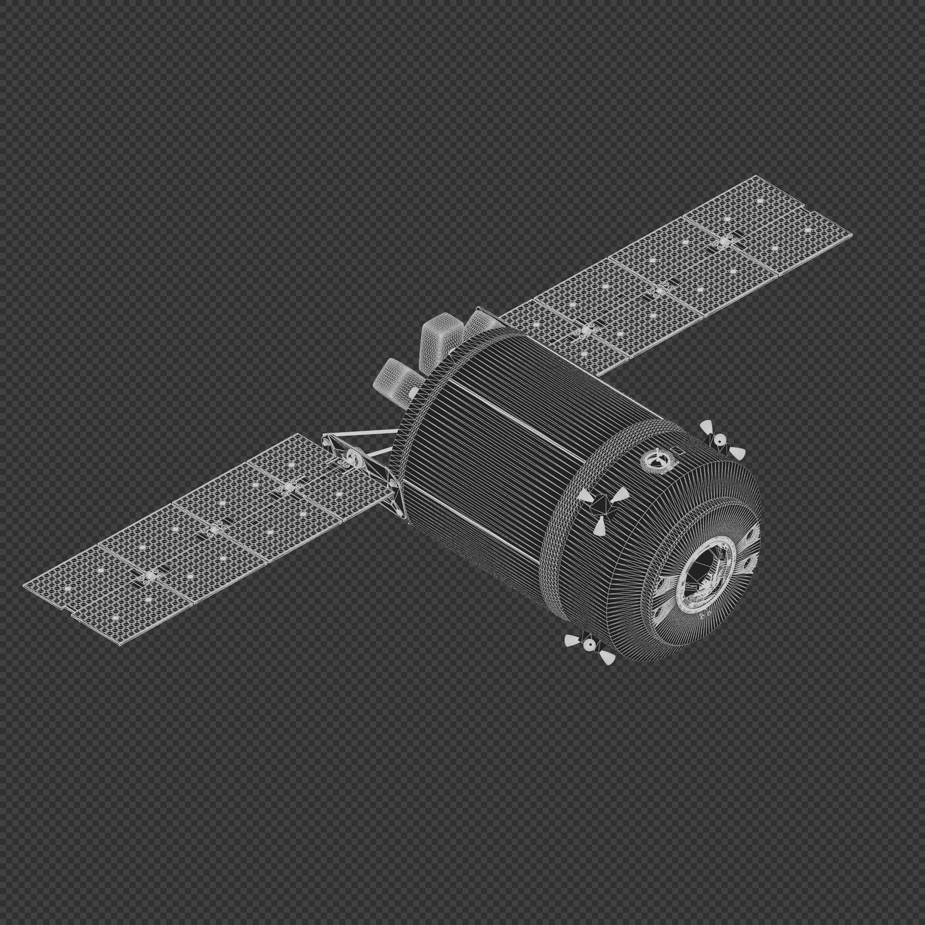 SpaceX Dragon-XL 3D model_14