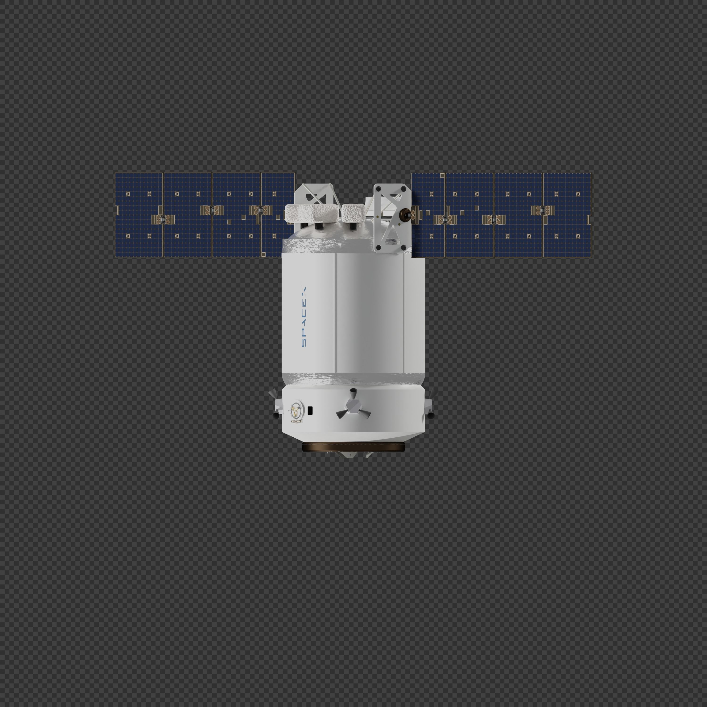 SpaceX Dragon-XL 3D model_3