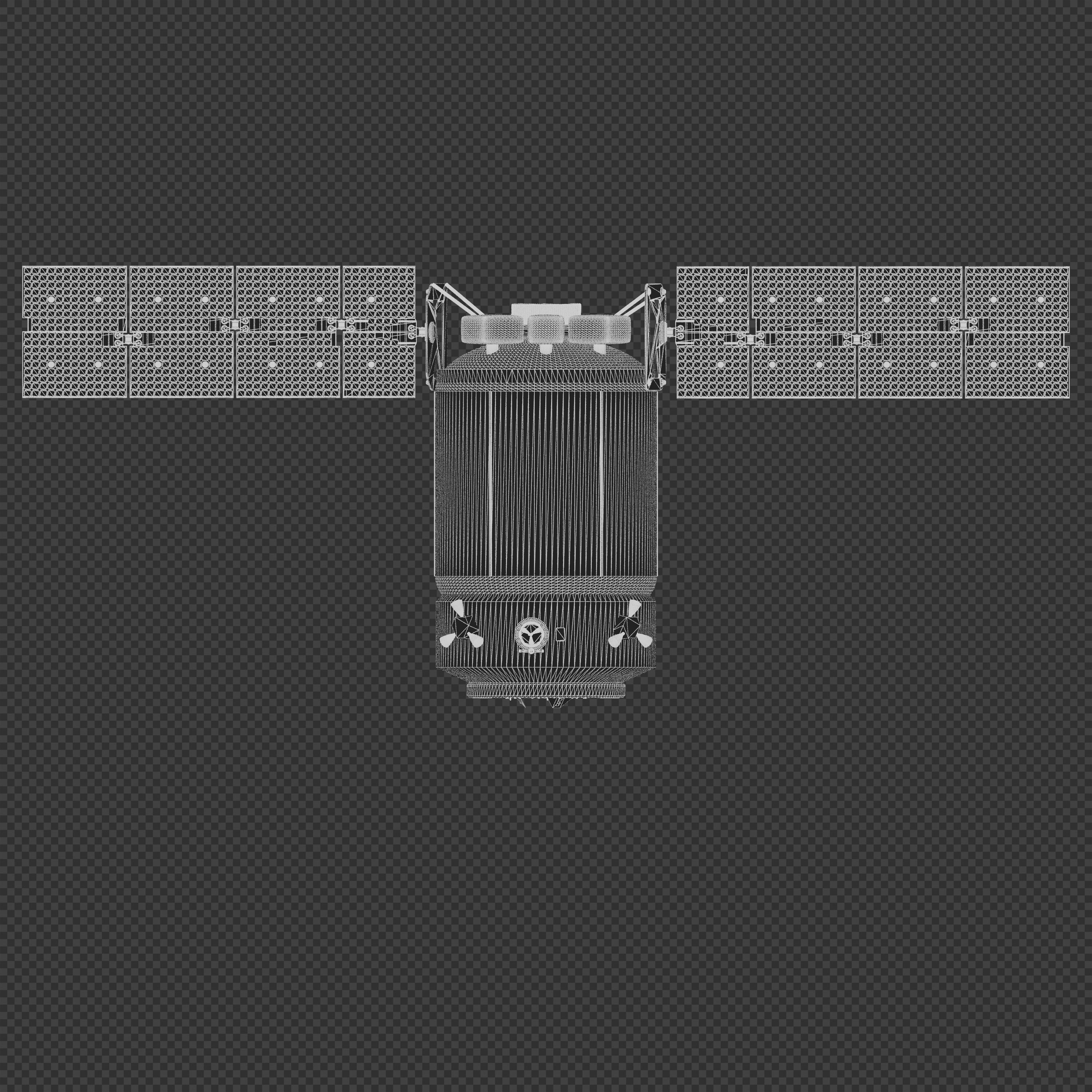 SpaceX Dragon-XL 3D model_8