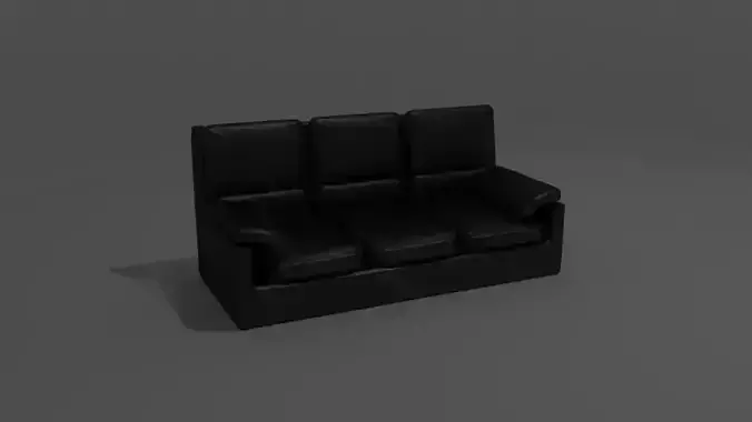 Leather sofa