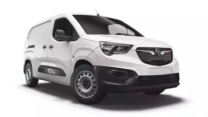 Opel Combo LWB Edition Van 2021 3D model