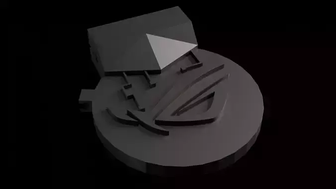 Asus Wifi Bluetooth Antenna Holder 3D print model