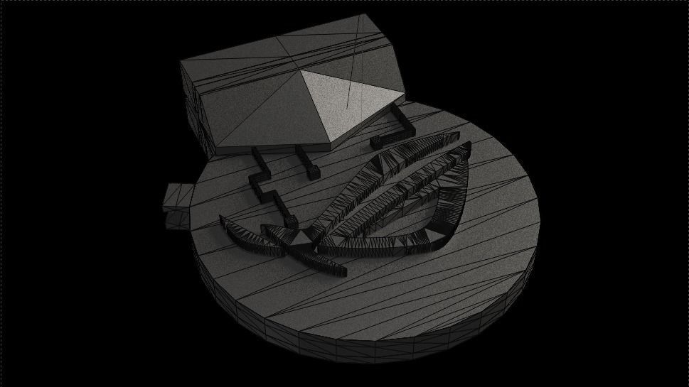 Asus Wifi Bluetooth Antenna Holder 3D print model_7