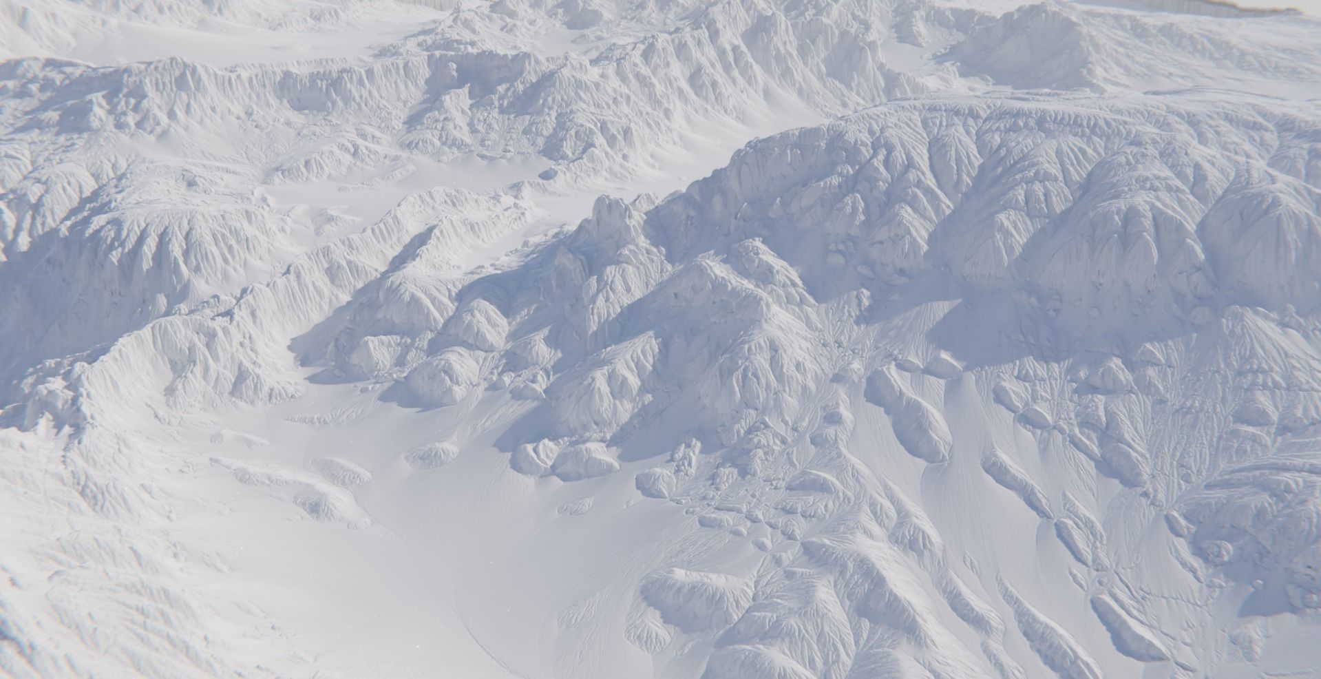 Alien planet terrain - 8k 3D model Free 3D model_5