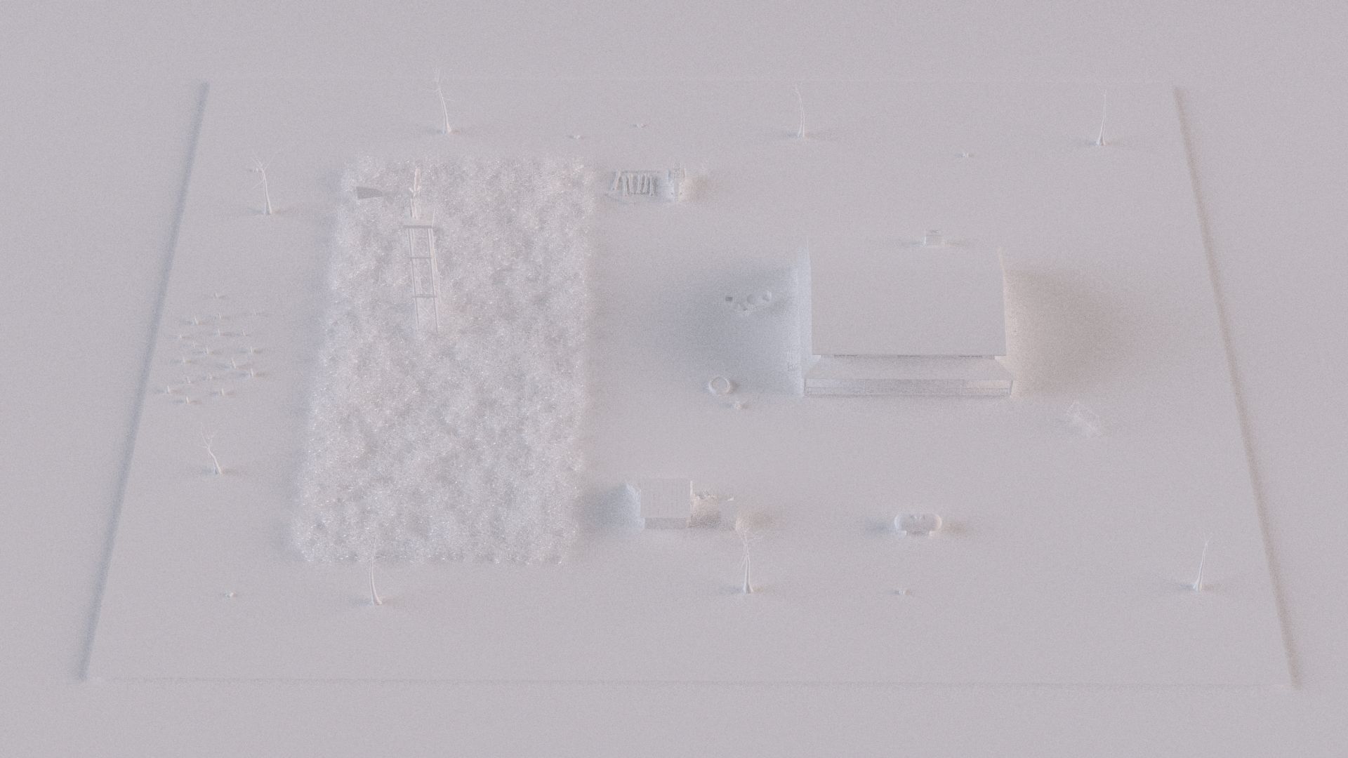 Farm farmhouse 3D model_10