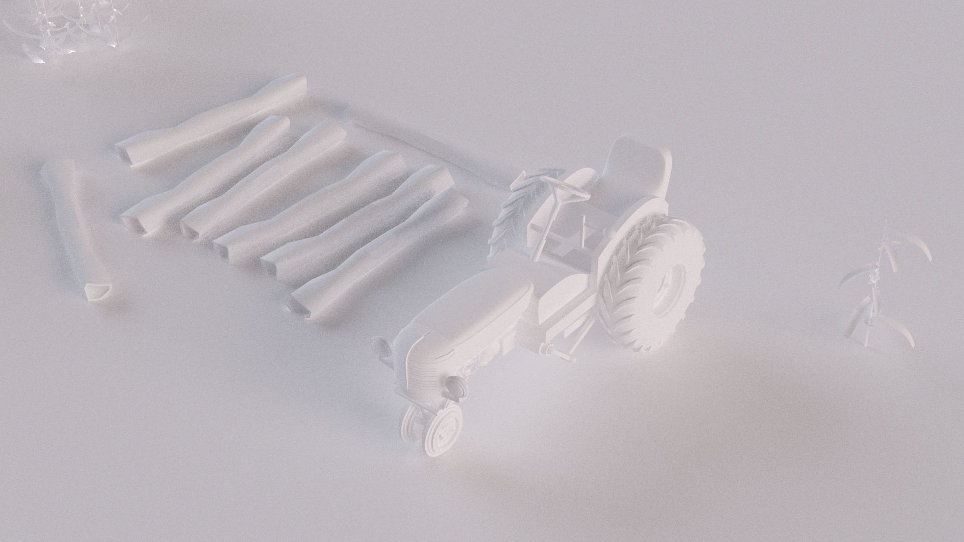 Farm farmhouse 3D model_5