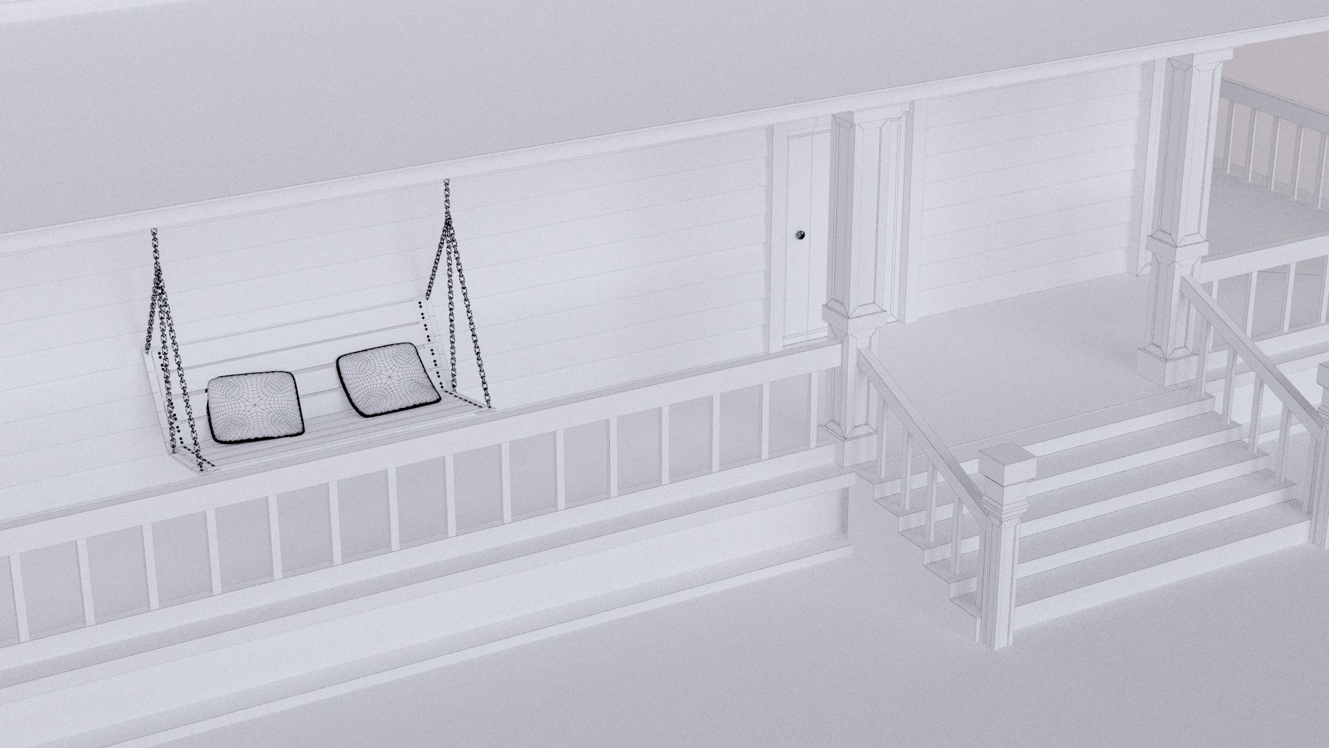 Farm farmhouse 3D model_42