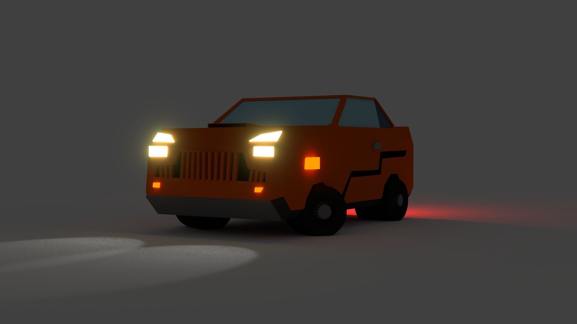 Low-Poly Rigged Vehicles Pack Low-poly 3D model_28