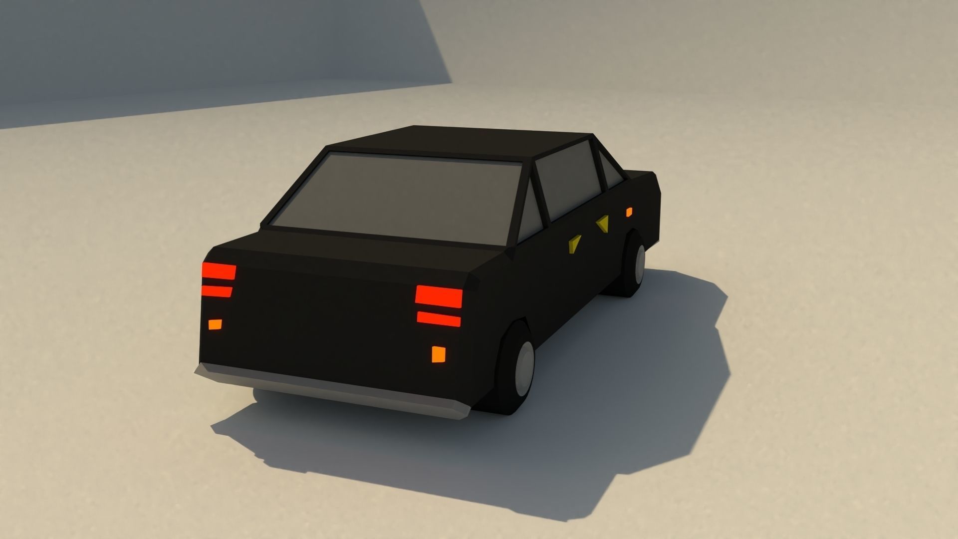 Low-Poly Rigged Vehicles Pack Low-poly 3D model_15