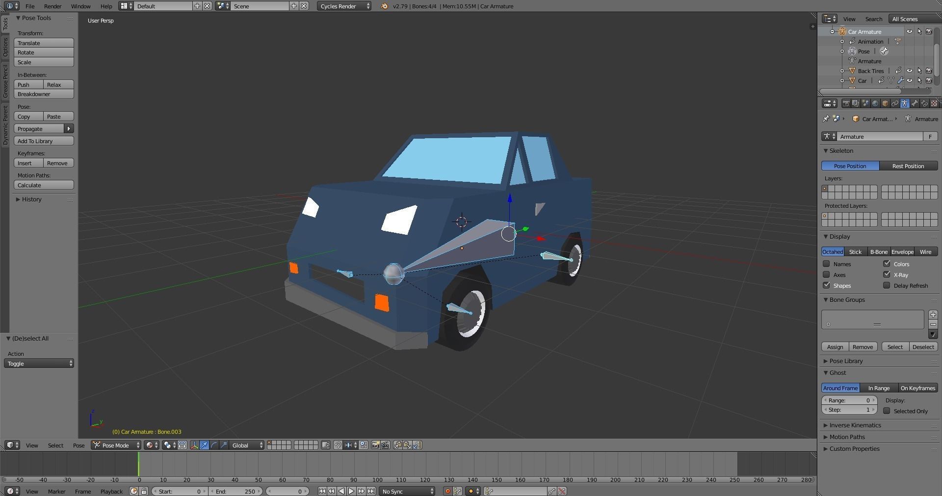Low-Poly Rigged Vehicles Pack Low-poly 3D model_9