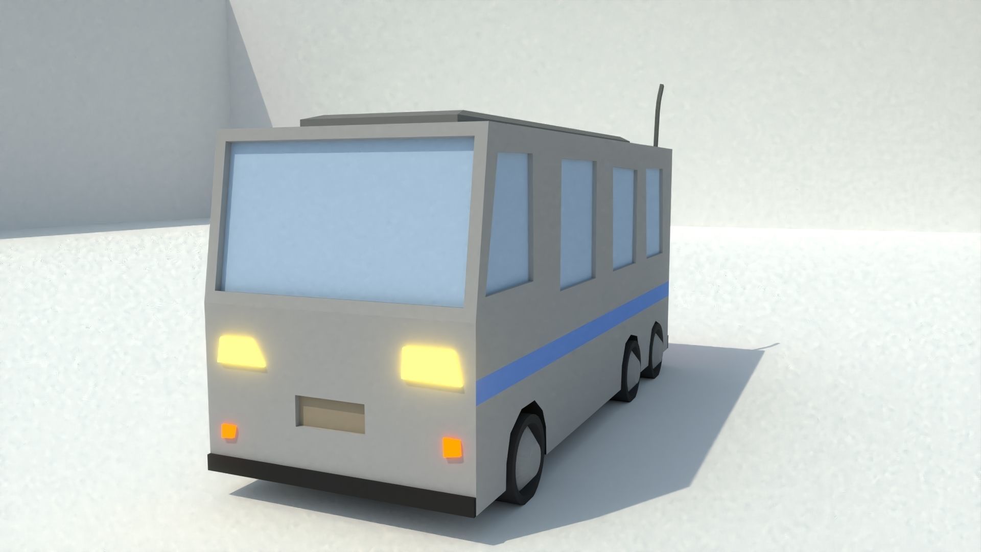 Low-Poly Rigged Vehicles Pack Low-poly 3D model_20