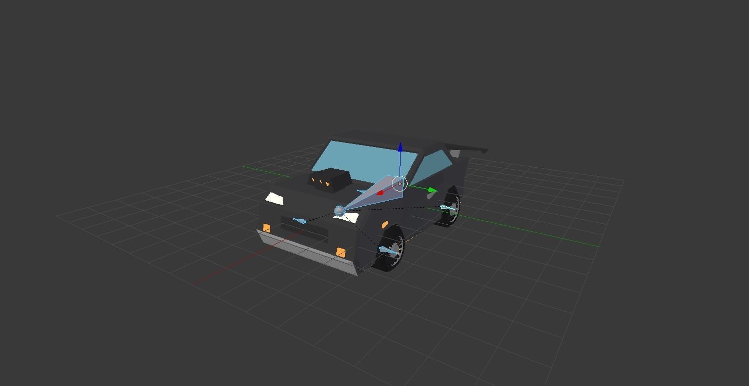 Low-Poly Rigged Vehicles Pack Low-poly 3D model_13