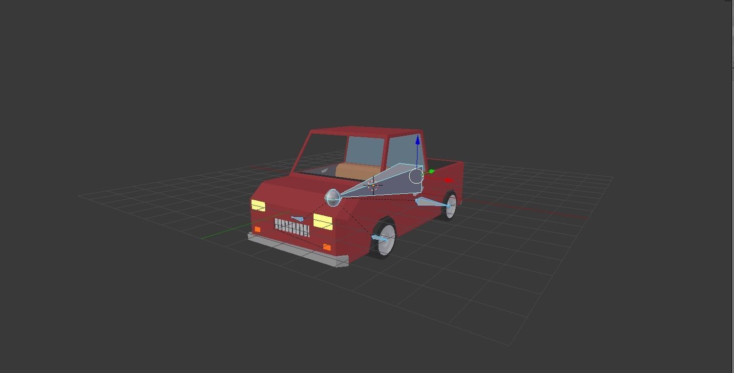 Low-Poly Rigged Vehicles Pack Low-poly 3D model_27