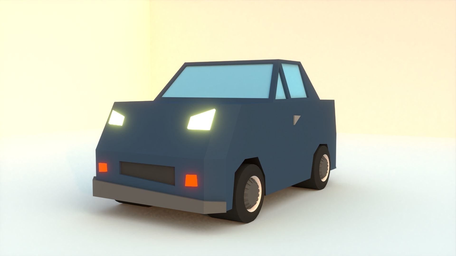Low-Poly Rigged Vehicles Pack Low-poly 3D model_6