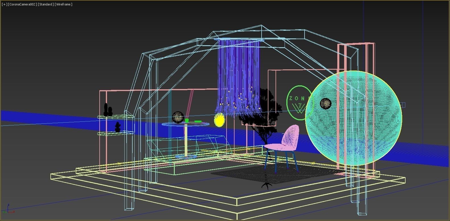 ZONE 7 ABSTRACT COLLECTION 3D model_5