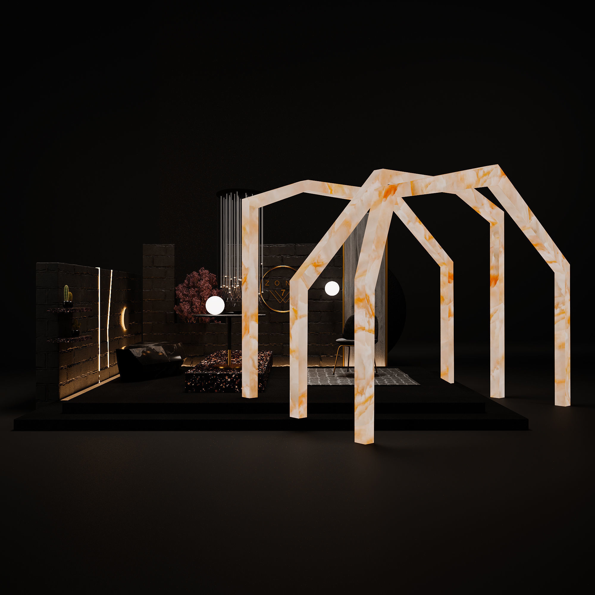 ZONE 7 ABSTRACT COLLECTION 3D model_2