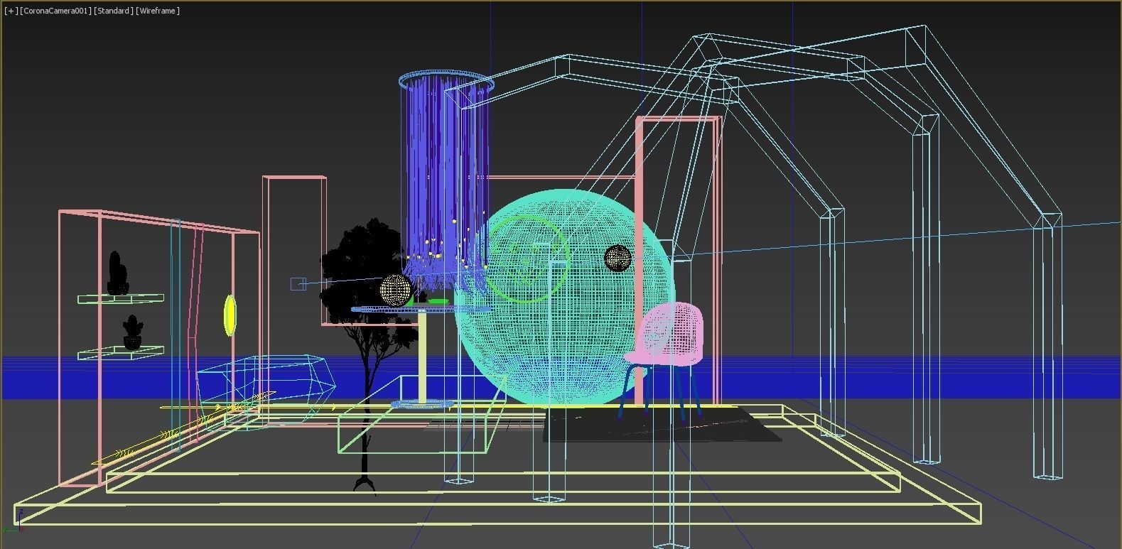 ZONE 7 ABSTRACT COLLECTION 3D model_4