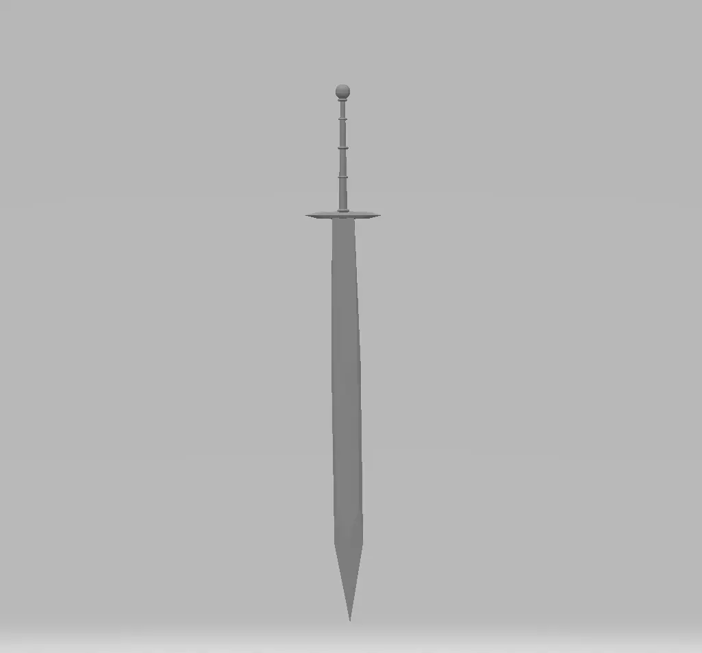 Sword 3D model_0