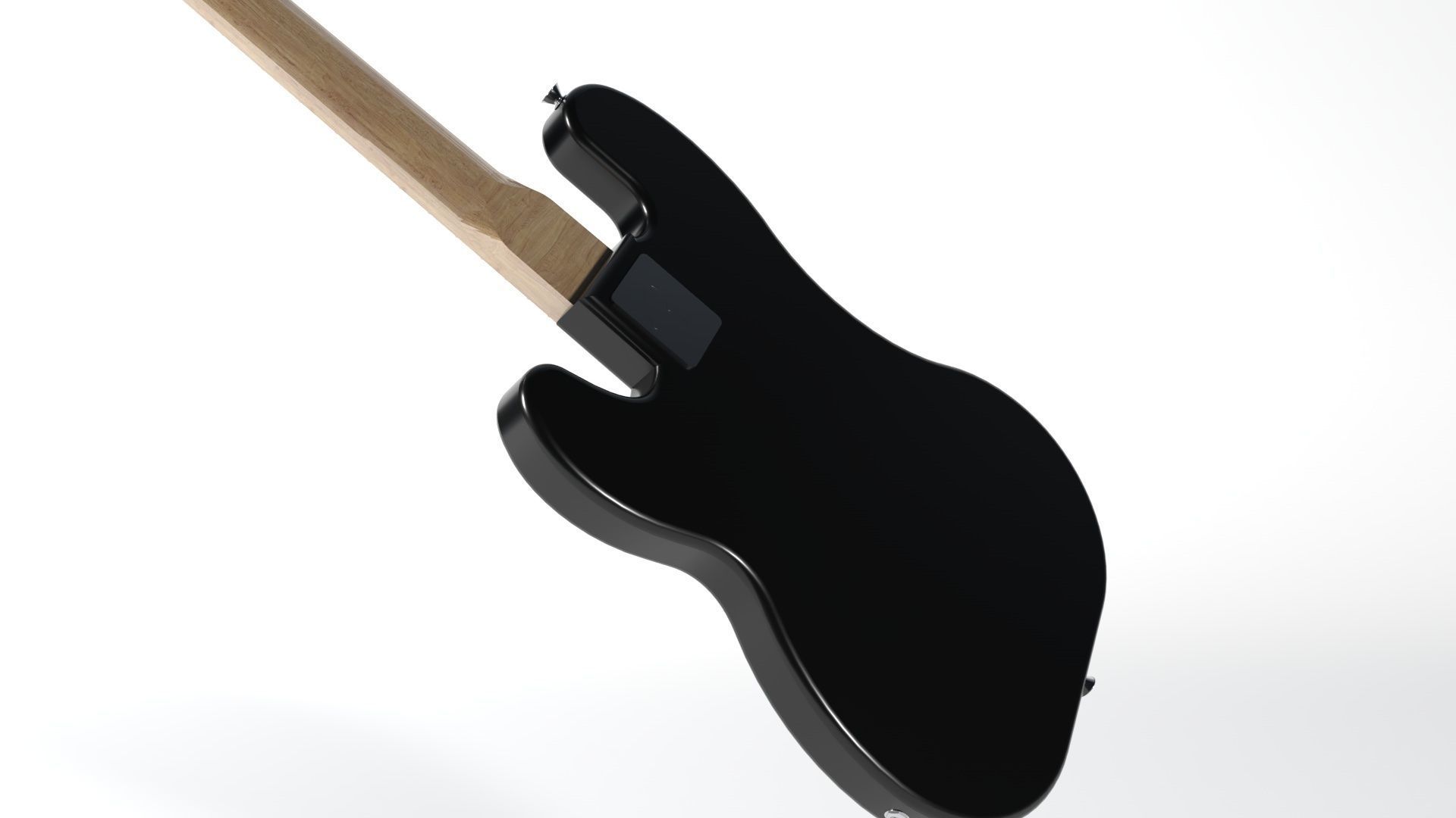 Fender P Bass Cabronita modified 3D model_2