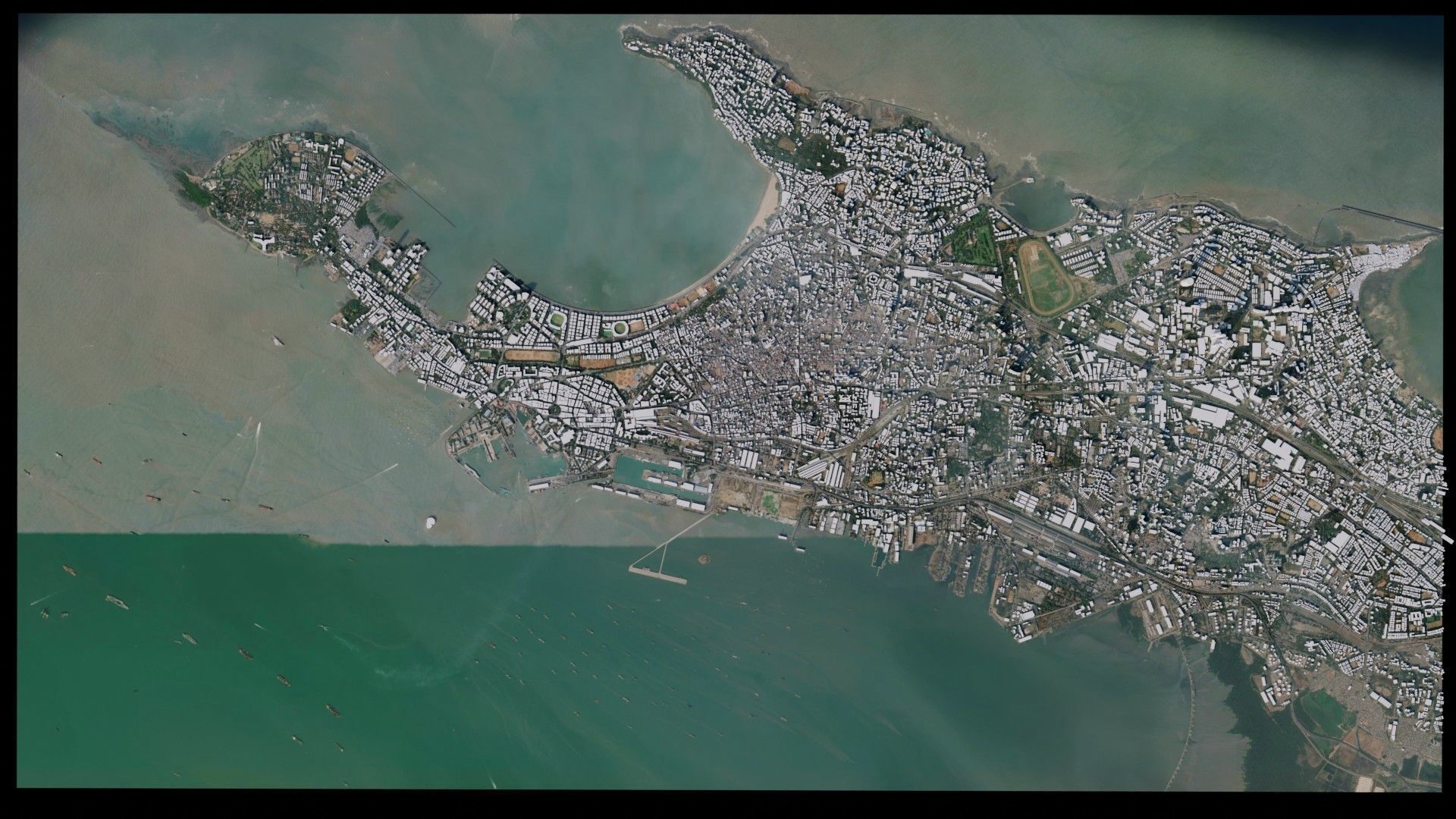 Mumbai - India 3D model_2