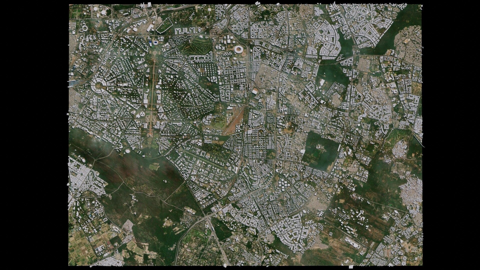 New Delhi - India 3D model_2