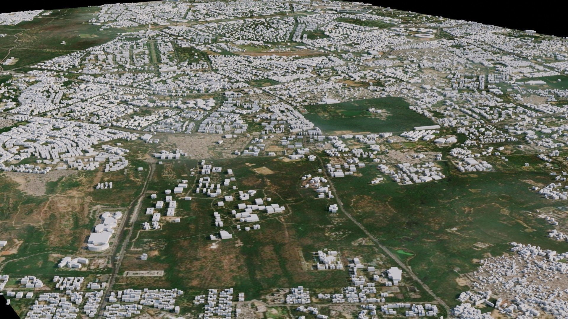 New Delhi - India 3D model_1