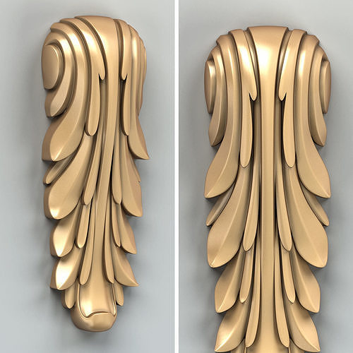 Decor vertical 018 3D model