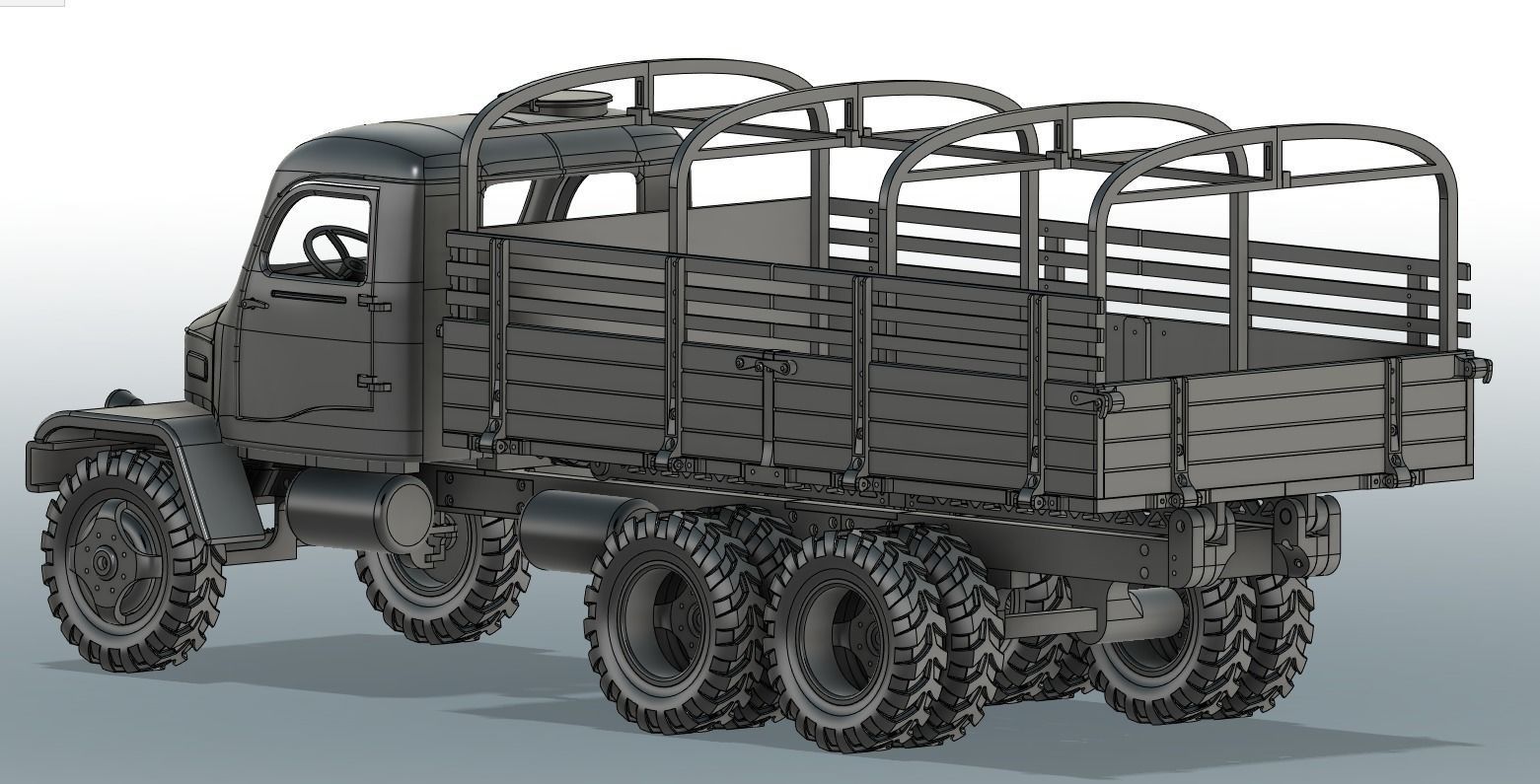 Praga V3S - 3Dprint Ready 3D print model_3