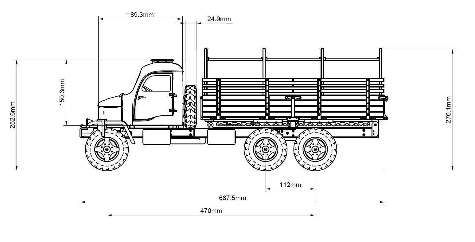 Praga V3S - 3Dprint Ready 3D print model_5