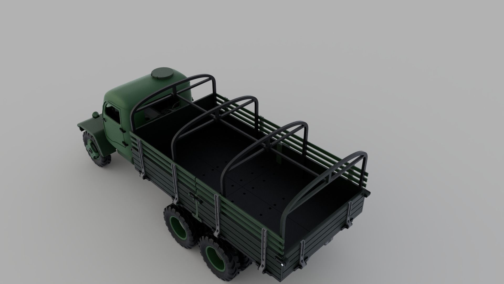 Praga V3S - 3Dprint Ready 3D print model_17