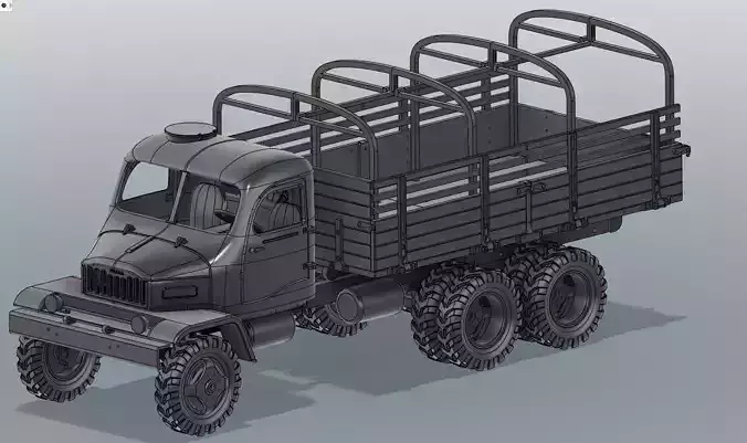 Praga V3S - 3Dprint Ready 3D print model