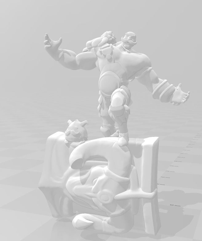 Braum league of legends 3D print model_1