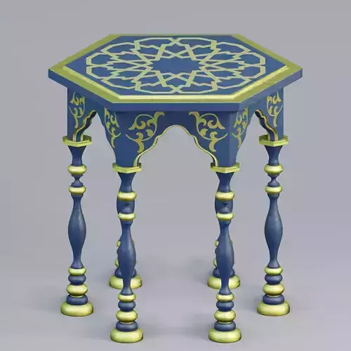 Moroccan nightstand