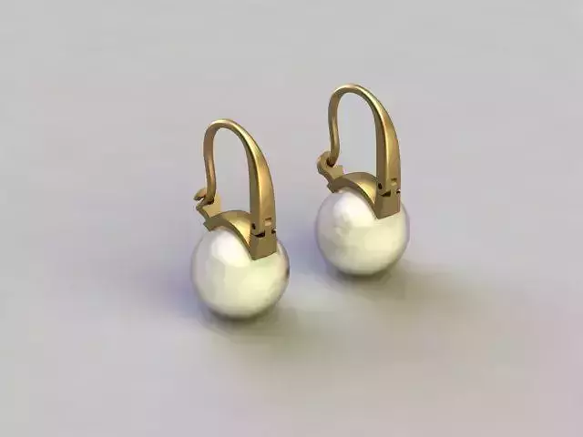 pearl earrings