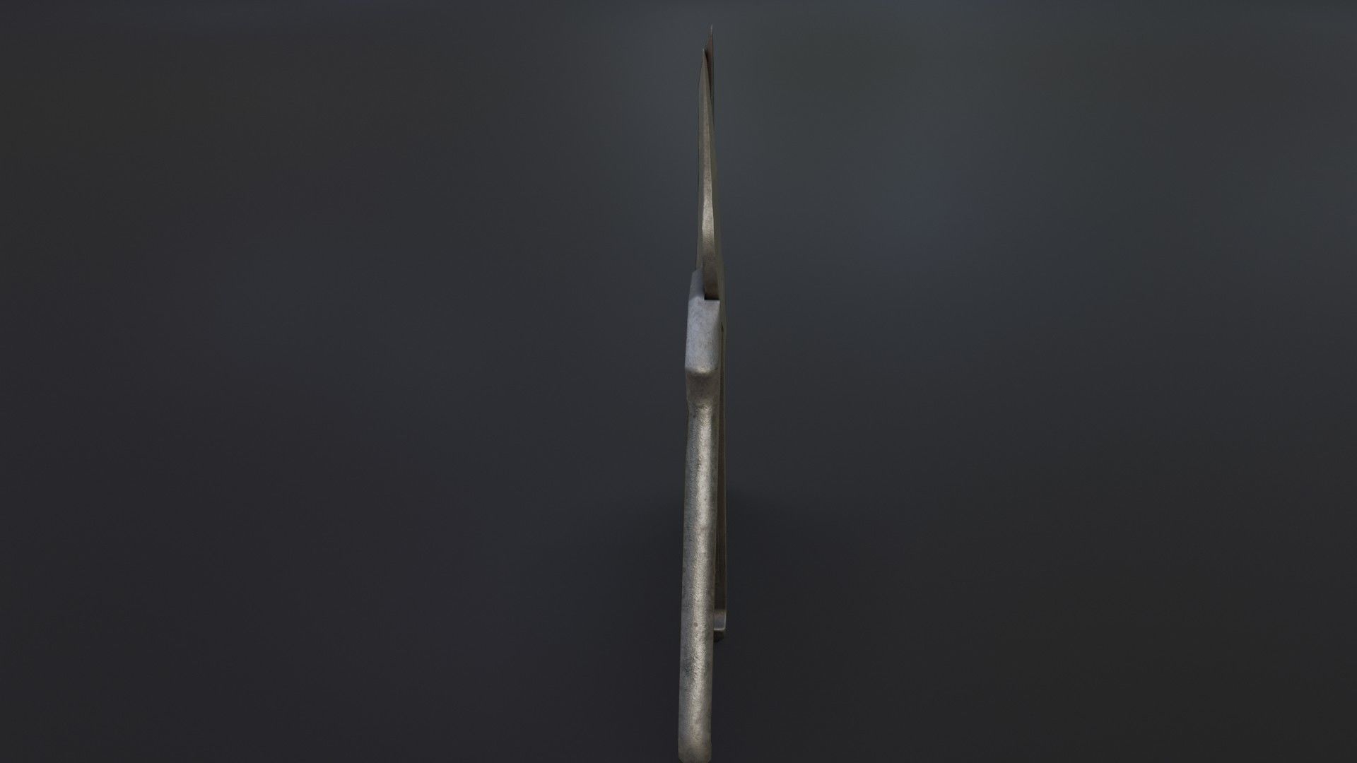 Old Dirty Bone Cutter Low-poly 3D model_29