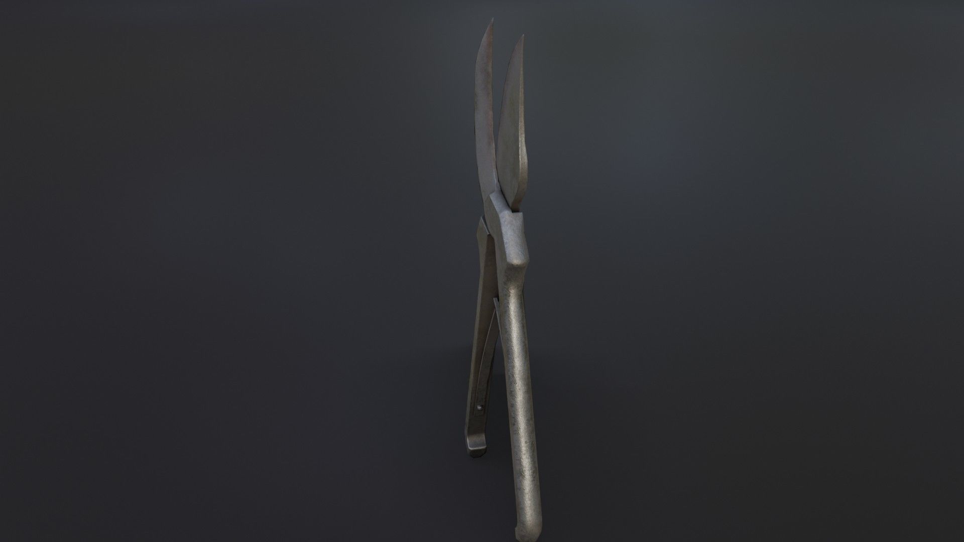 Old Dirty Bone Cutter Low-poly 3D model_27