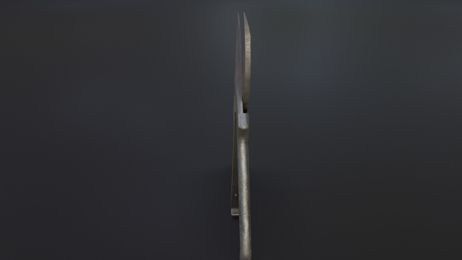 Old Dirty Bone Cutter Low-poly 3D model_11