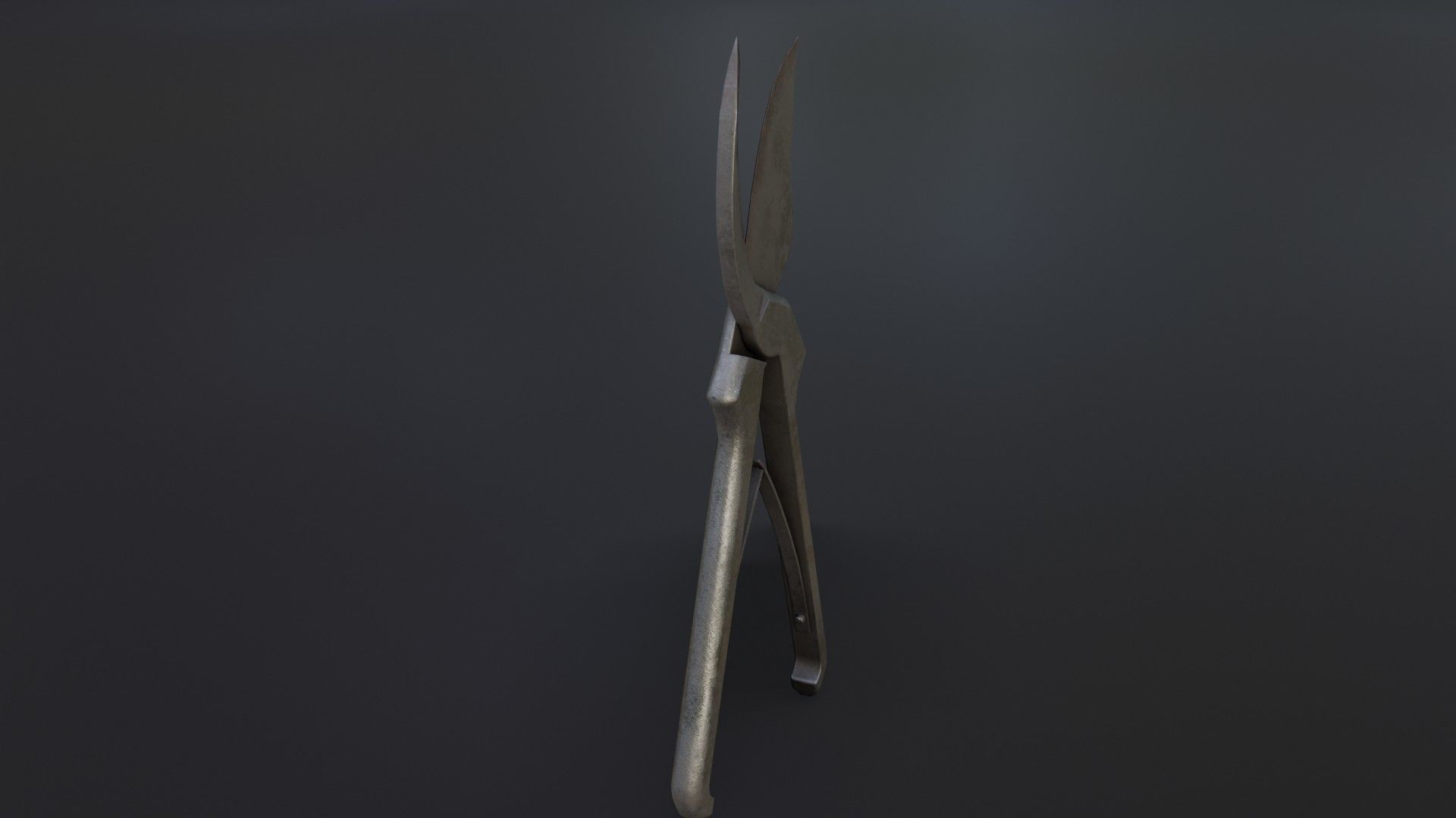 Old Dirty Bone Cutter Low-poly 3D model_14