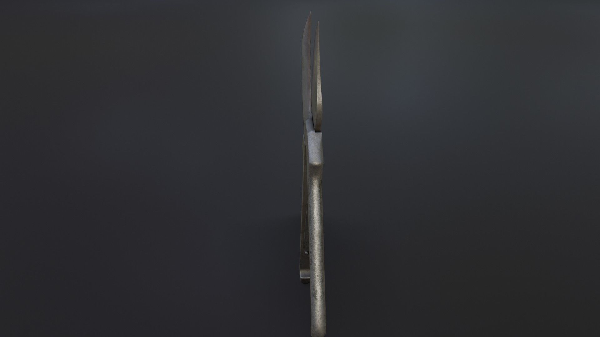 Old Dirty Bone Cutter Low-poly 3D model_28
