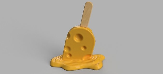 Ice Cream - Cheese 3D print model