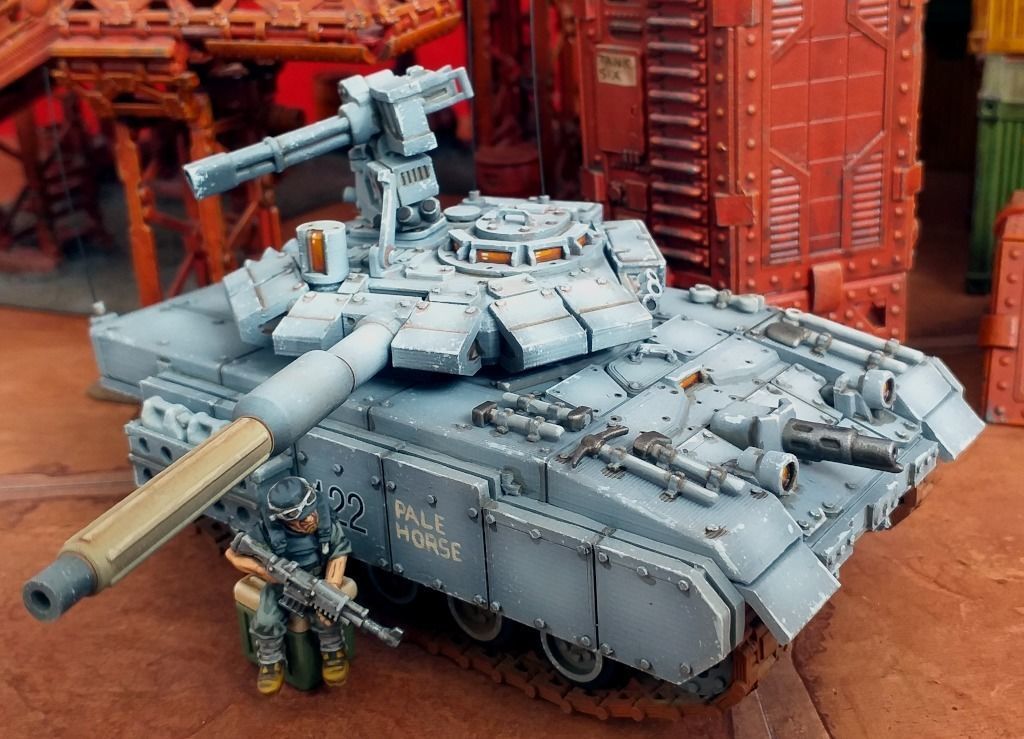 Tank - 28mm Sci-Fi 3D print model_1