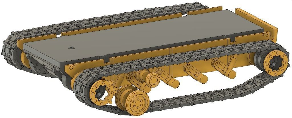 Tank - 28mm Sci-Fi 3D print model_7