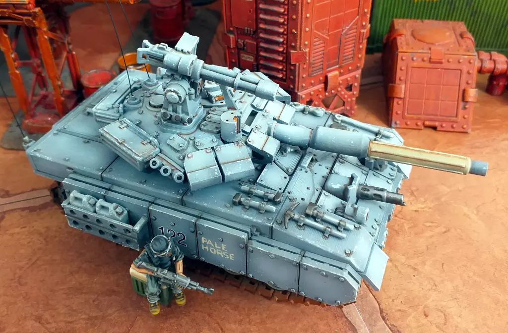 Tank - 28mm Sci-Fi 3D print model_0