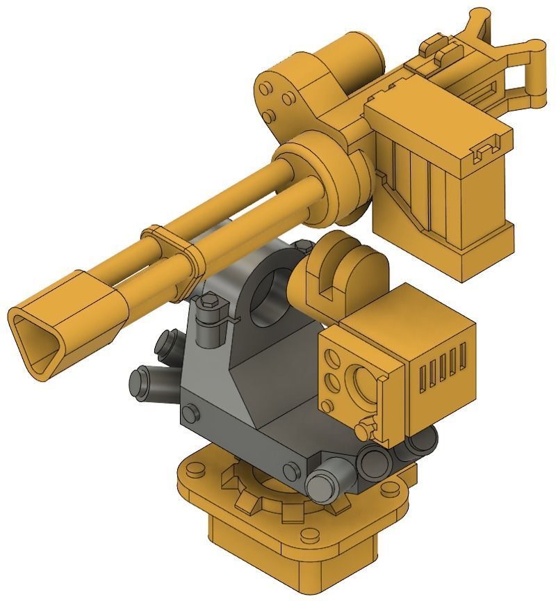 Tank - 28mm Sci-Fi 3D print model_4